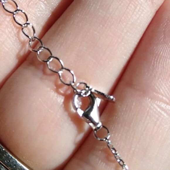 Sterling Silver Cross Necklace - Picture 6 of 14